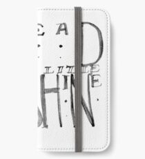 lend a helping hand iPhone Wallet/Case/Skin