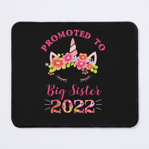 Item preview, Promoted to Big Sister 2022 Unicorn Shirt for Girls designed and sold by httdesign.