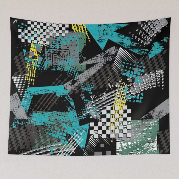 Item preview, Abstract seamless grunge pattern for men's & Women's Fashion designed and sold by TeeFashionShop.