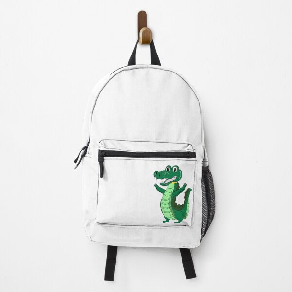 Item preview, Funny cartoon crocodile - city of Nîmes Gard France designed and sold by Joie-et-Poesie.
