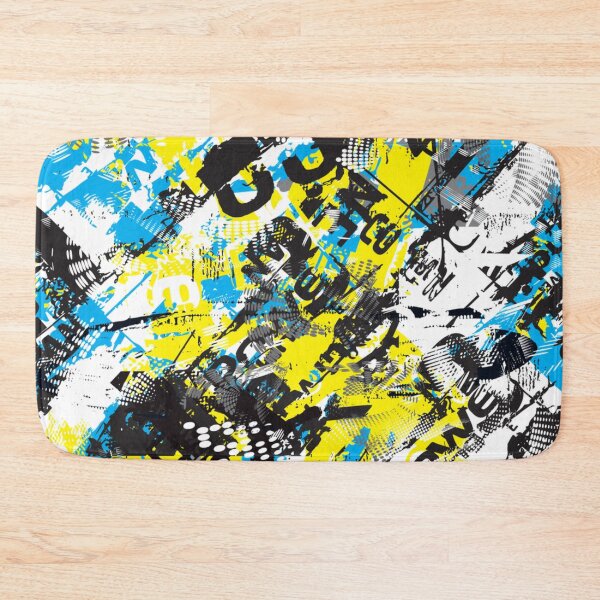 Item preview, Abstract seamless chaotic pattern with urban geometric elements designed and sold by TeeFashionShop.
