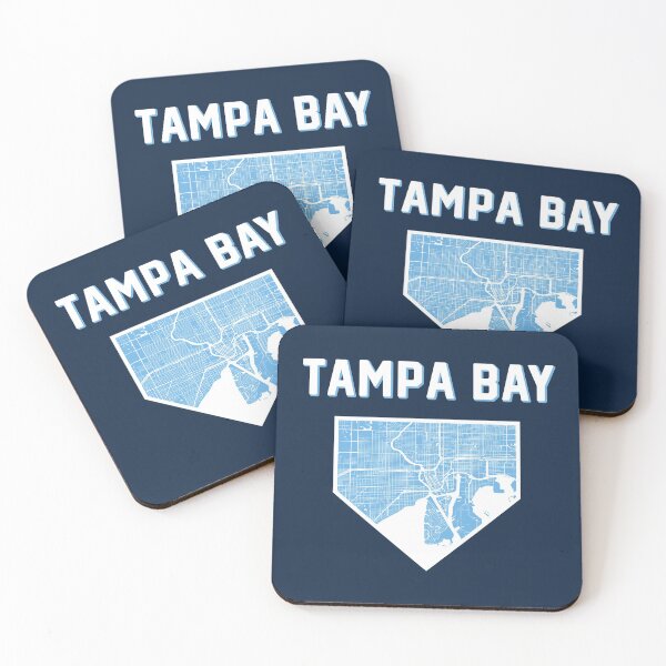 Item preview, Tampa Bay Baseball City Home Map designed and sold by toutwearapparel.