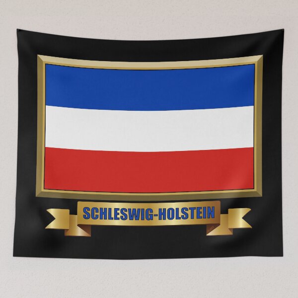 Item preview, Schleswig-Holstein Civil Flag Gifts, Masks, Stickers & Products (N) designed and sold by mpodger.