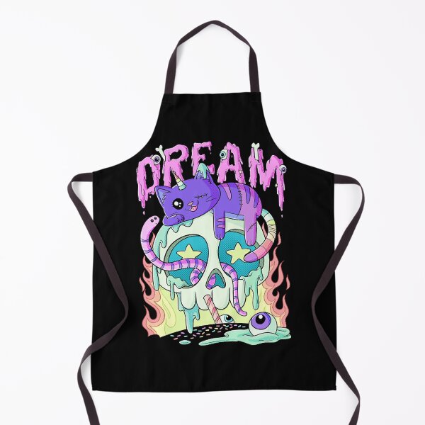 Item preview, Dream Cute Kawaii Caticorn Skull Pastel Goth Aesthetic designed and sold by cierramwrigh.