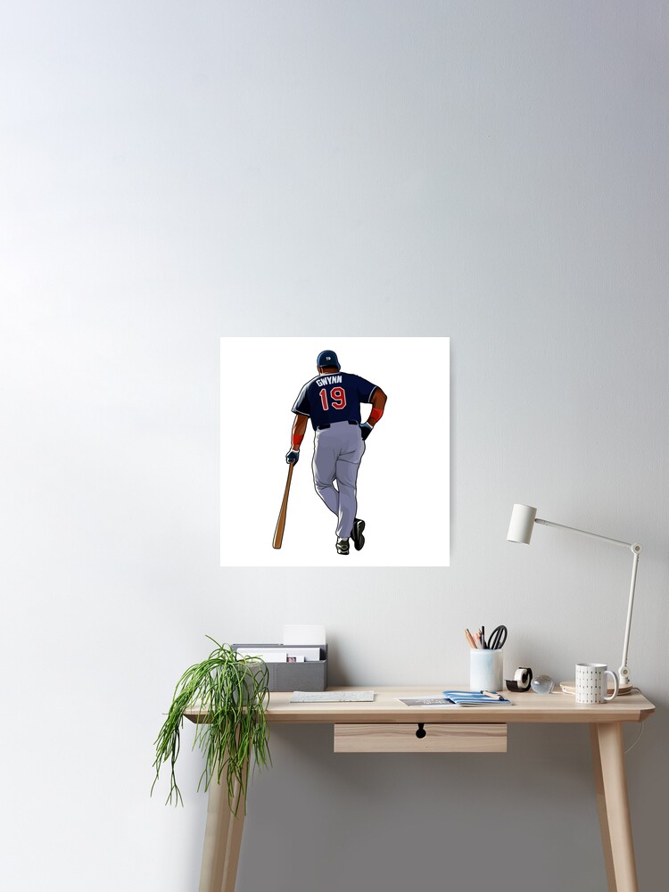 Tony Gwynn #19 Stands In Poster for Sale by BornOfGoalers