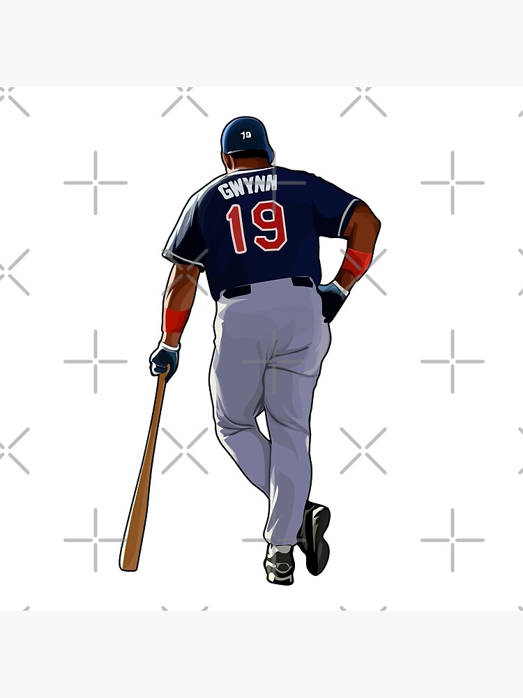 Tony Gwynn #19 Stands In Poster for Sale by BornOfGoalers