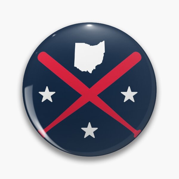 Artikelvorschau, Cleveland Baseball Stars Ohio Karte Umriss entworfen und verkauft von toutwearapparel.