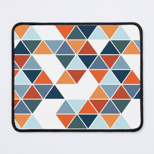 Item preview, Geometric design with colorful triangles designed and sold by BattaAnastasia.