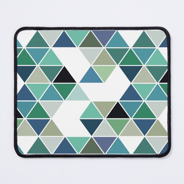 Item preview, Geometric design with colorful triangles designed and sold by BattaAnastasia.