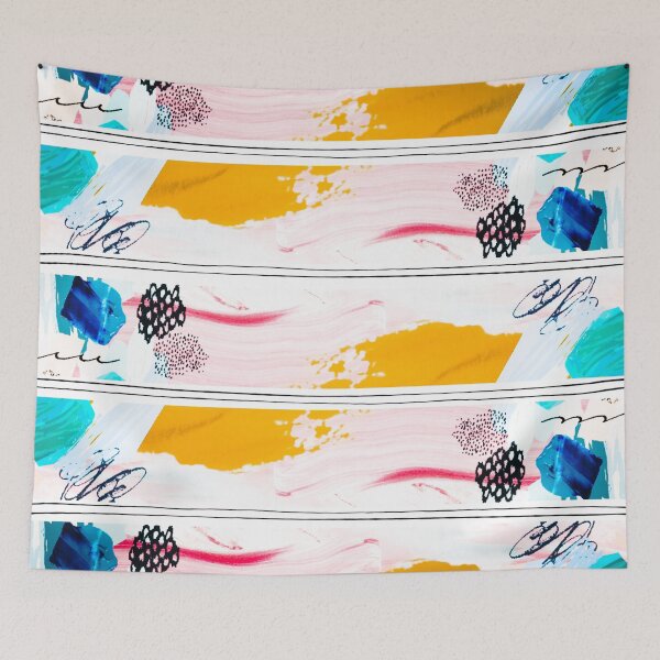 Item preview, Acrylic Stripped Collage  designed and sold by Designs By YL.
