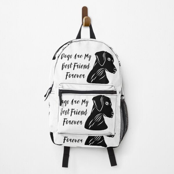 Item preview, Dogs Are My Best Friend Forever Word and One Dog - Funny designed and sold by Vasabi88.