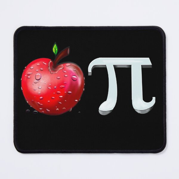 Item preview, Apple Pi - physics mathematics humor humour pun. Mathematical constant pi in 3d designed and sold by Artonmytee.