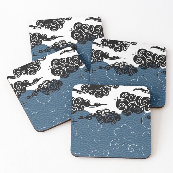 Item preview, Japanese Cloudy Ink Design designed and sold by aylastyle.