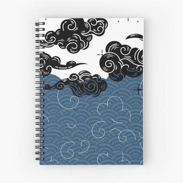 Item preview, Japanese Cloudy Ink Design designed and sold by aylastyle.