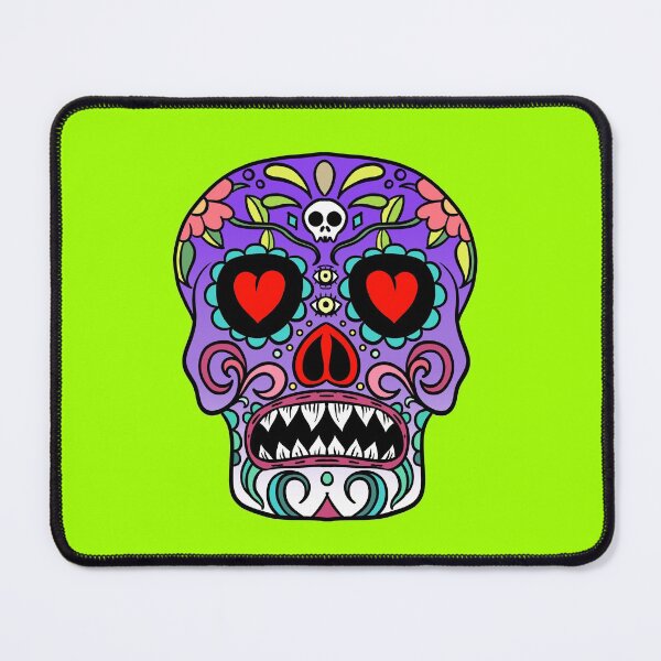 Item preview, Candy Skull Green designed and sold by fakeface.