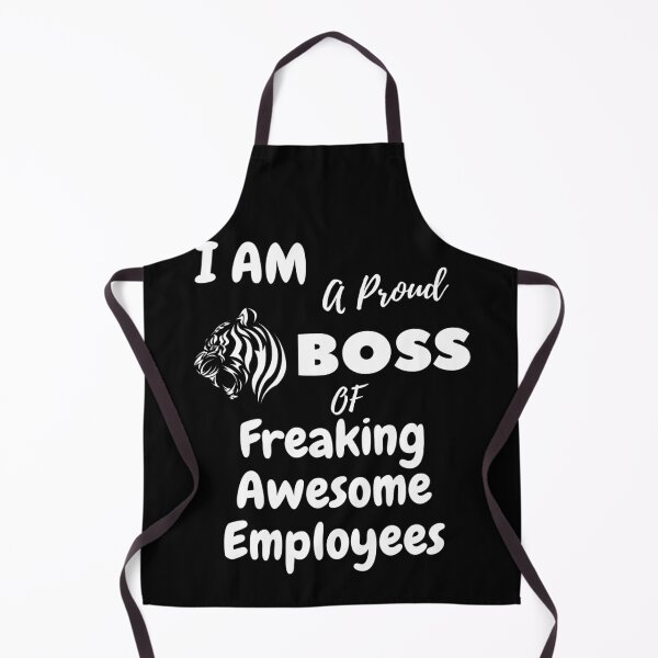 Item preview, I Am A Proud Boss Of Freaking Awesome Employees T-Shirt, Funny Workplace Foreman Employee t-shirt,Gift for Employees lovers. designed and sold by mHmShop.