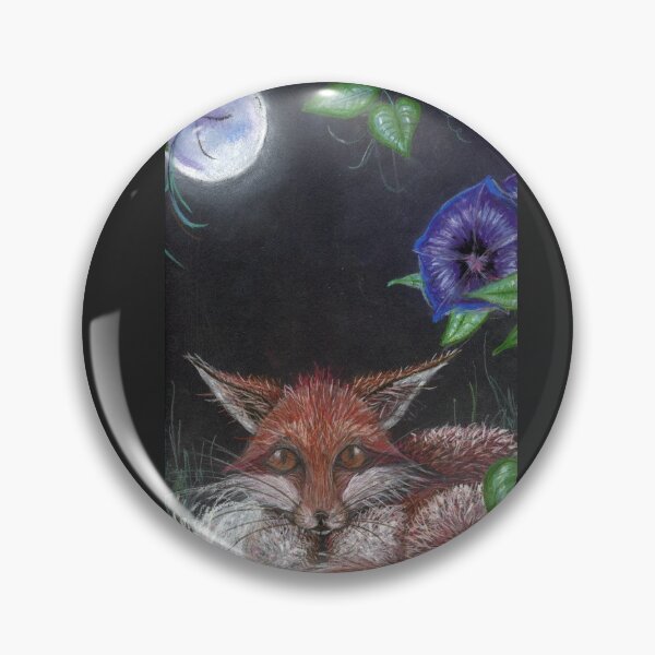 Item preview, Fox and Moon designed and sold by KellieJoanArt.