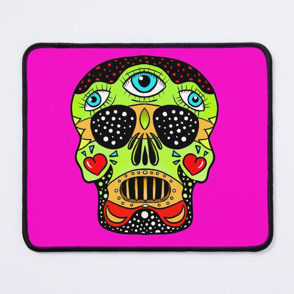 Item preview, Candy Skull Pink designed and sold by fakeface.