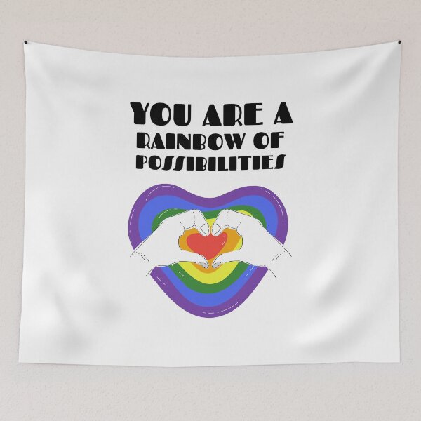 Item preview, You are a Rainbow of Possibilities  designed and sold by Fun-Trendy-Tees.