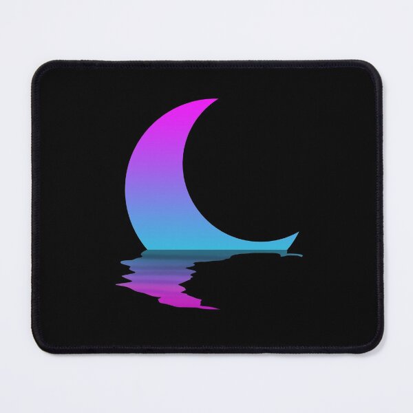 Item preview, Digital gradient moon with reflection designed and sold by KheinJohn.