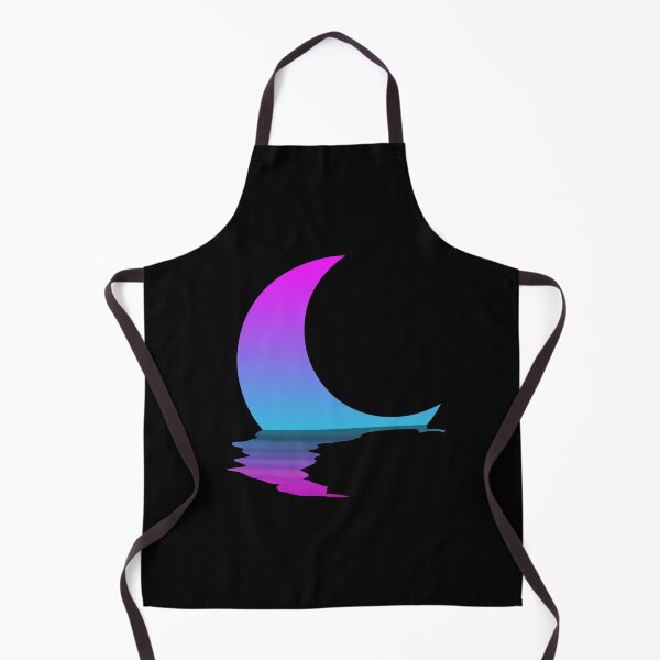 Item preview, Digital gradient moon with reflection designed and sold by KheinJohn.