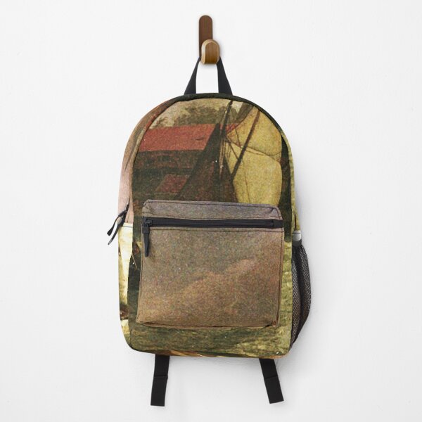 Item preview,  Boats on a Canal Moonlight - Andreas Achenbach designed and sold by Vintage Designs +.