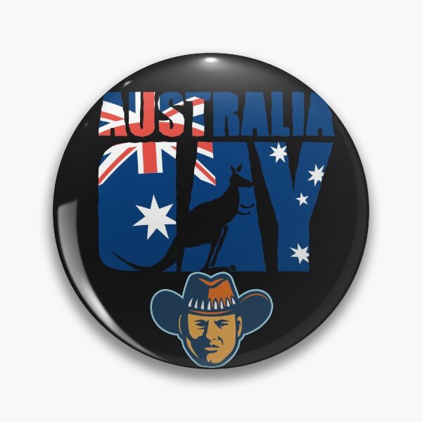 Artikelvorschau, Australien Tag entworfen und verkauft von CrossyInk.
