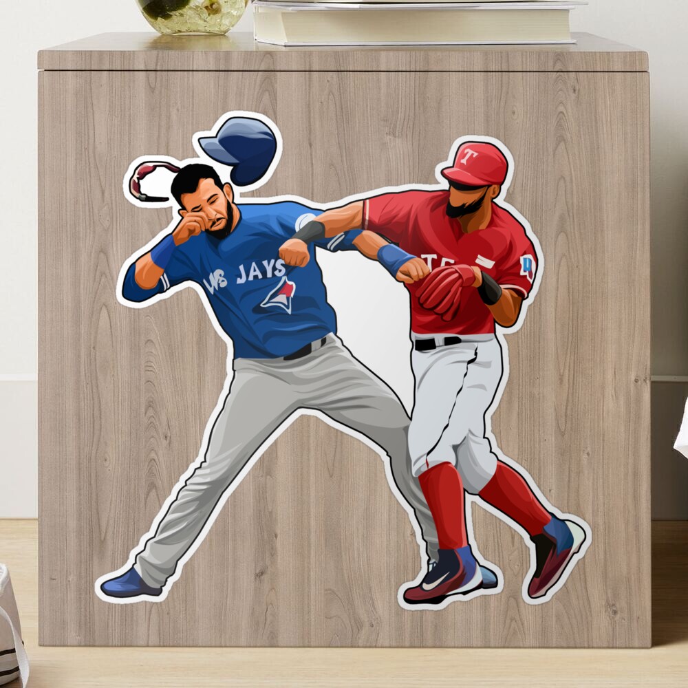 Rougned Odor & Jose Bautista ko Sticker 