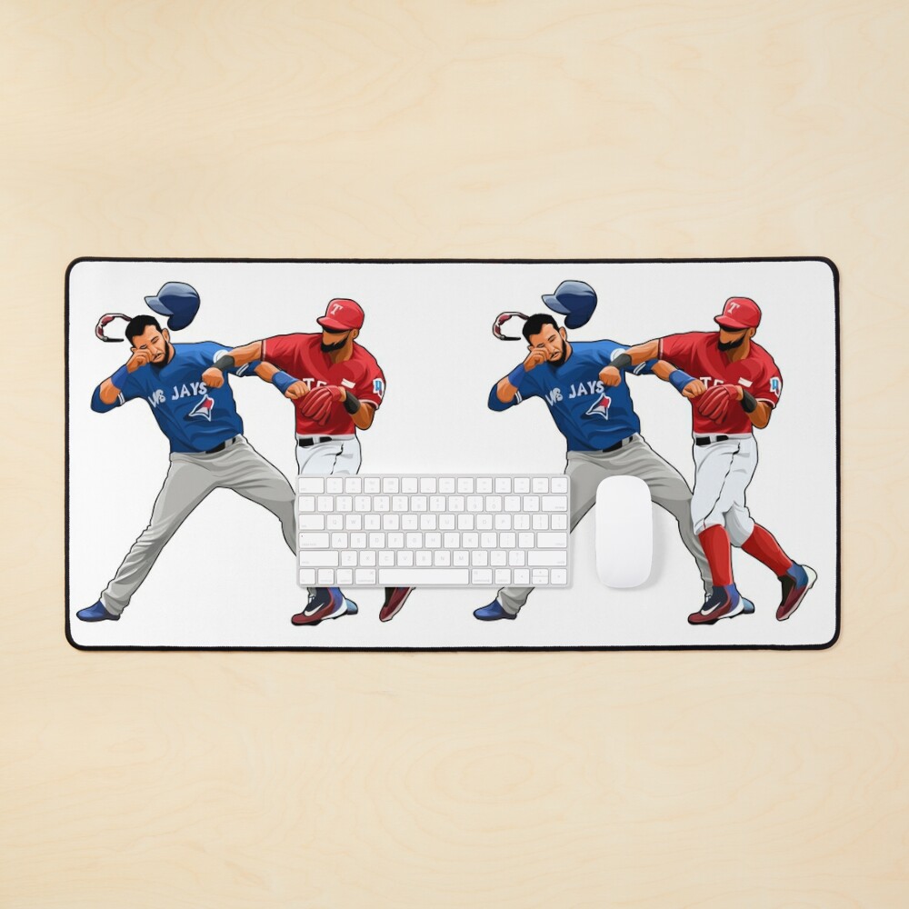 Jose Bautista Punch Rougned Odor Poster for Sale by BornOfGoalers