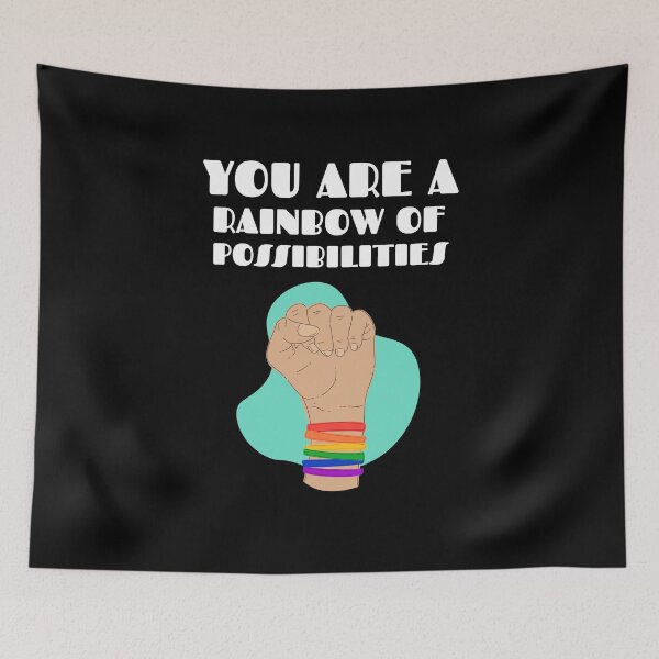 Item preview, You are a Rainbow of Possibilities  designed and sold by Fun-Trendy-Tees.