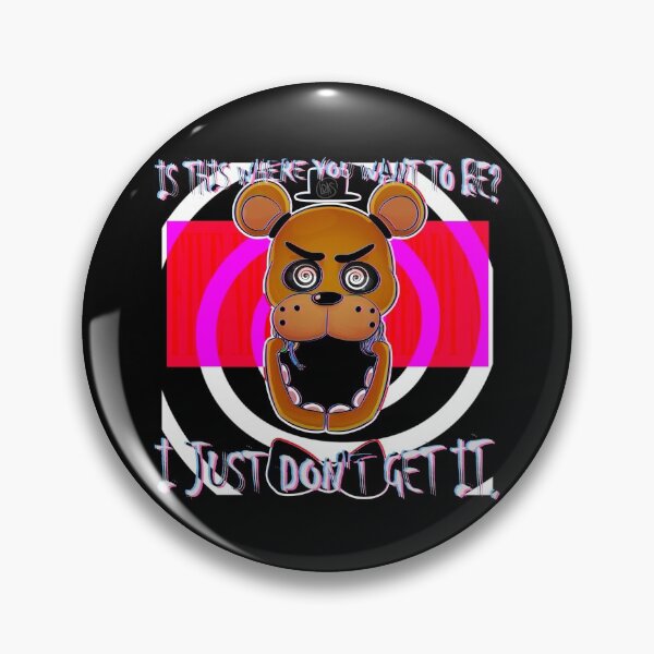 FNaF Nightmare Fredbear Pin for Sale by nyrofletcher