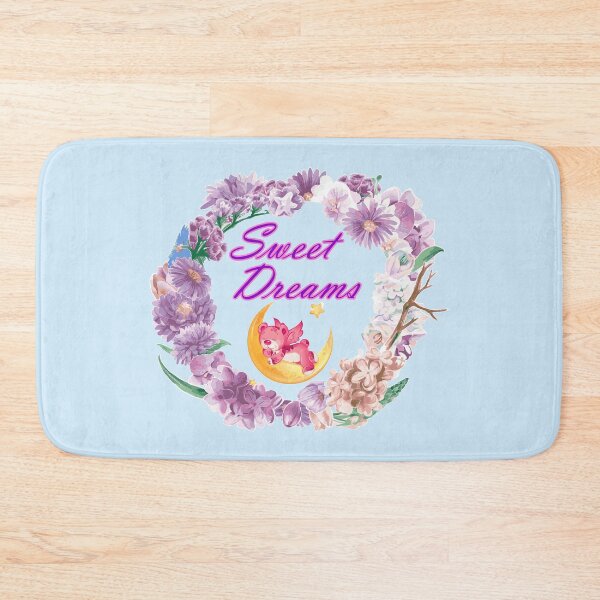 Item preview, Sweet Dreams Teddy Bear Vintage Floral Frame designed and sold by antarte99.