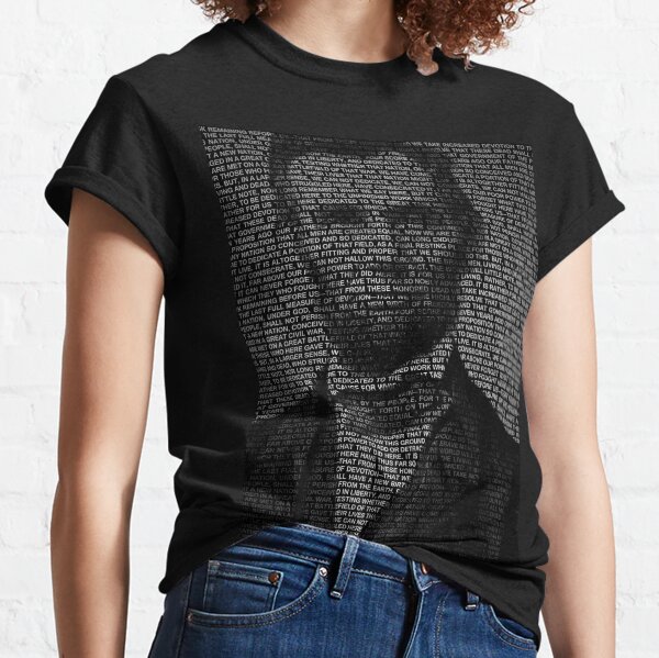 Abraham Lincoln - Gettysburg Address Classic T-Shirt