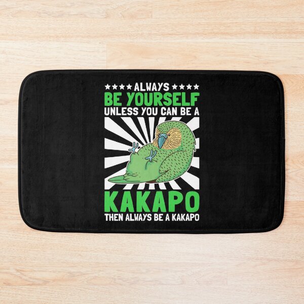 Item preview, Be a kakapo bird New Zealand parrot gift designed and sold by madgrfx.