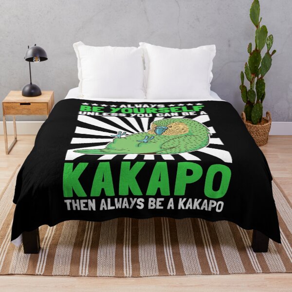 Item preview, Be a kakapo bird New Zealand parrot gift designed and sold by madgrfx.