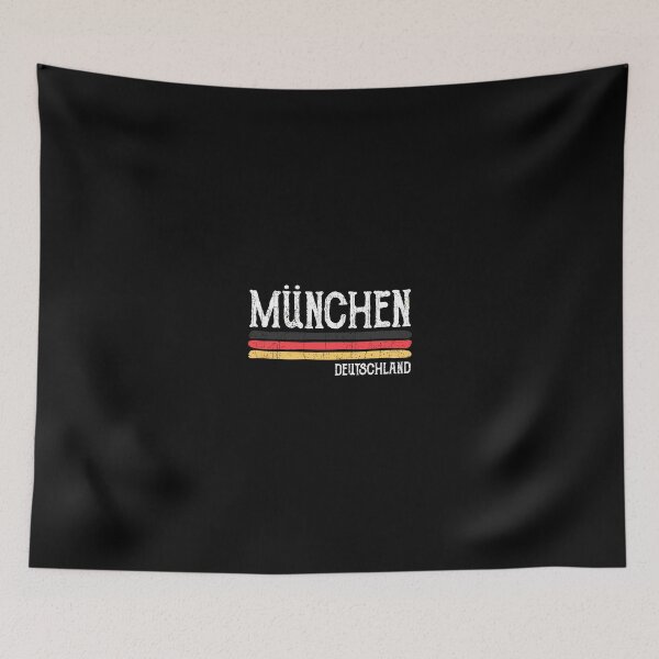 Artikelvorschau, Vintage München Deutschland Flagge Farben München Deutschland entworfen und verkauft von fried1982.