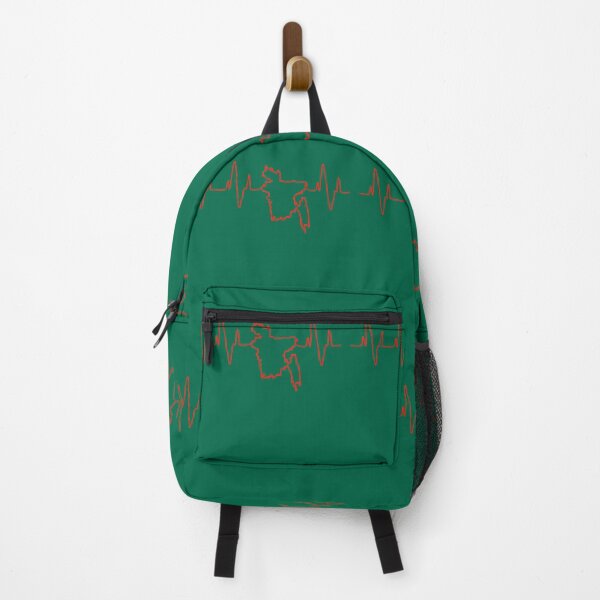Item preview, Heartbeat Pulse Bangladesh Map (Red pulse) designed and sold by dezanli.