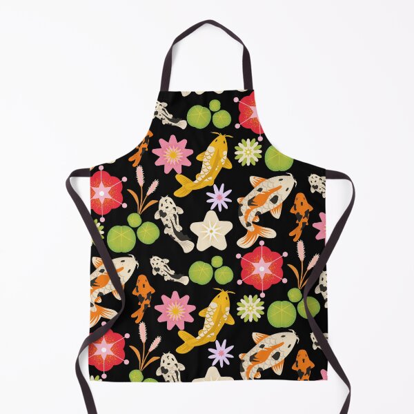 Item preview, Koi Fish with Lily Pads and Flowers designed and sold by Taleahsdesigns.
