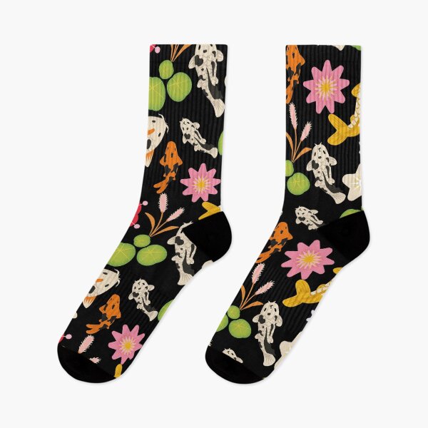 Item preview, Koi Fish with Lily Pads and Flowers designed and sold by Taleahsdesigns.