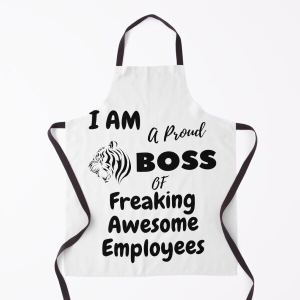 Item preview, I Am A Proud Boss Of Freaking Awesome Employees T-Shirt, Funny Workplace Foreman Employee t-shirt,Gift for Employees lovers. designed and sold by mHmShop.