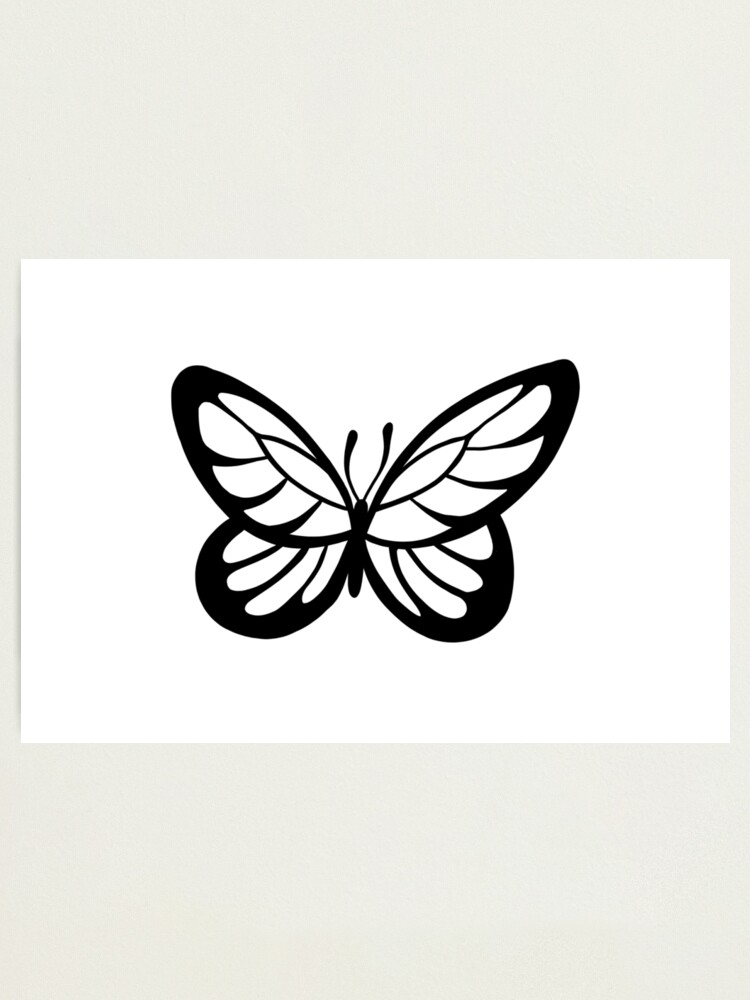 Tattoo Art Butterfly Hand Drawing And Sketch With Line Art Illustration  Isolated On White Background Royalty Free SVG Cliparts Vectors And  Stock Illustration Image 128695716