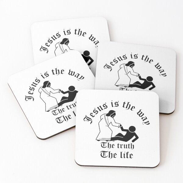 Item preview, Jesus is the way the truth the life. designed and sold by Tulips2.