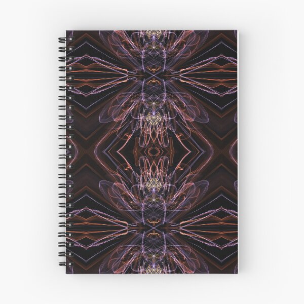 Item preview, Liquid Light Series #110 ~ Orange and Purple Abstract Fractal Pattern designed and sold by Ascension Vibrations.