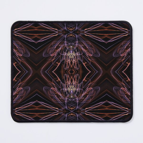 Item preview, Liquid Light Series #110 ~ Orange and Purple Abstract Fractal Pattern designed and sold by Ascension Vibrations.