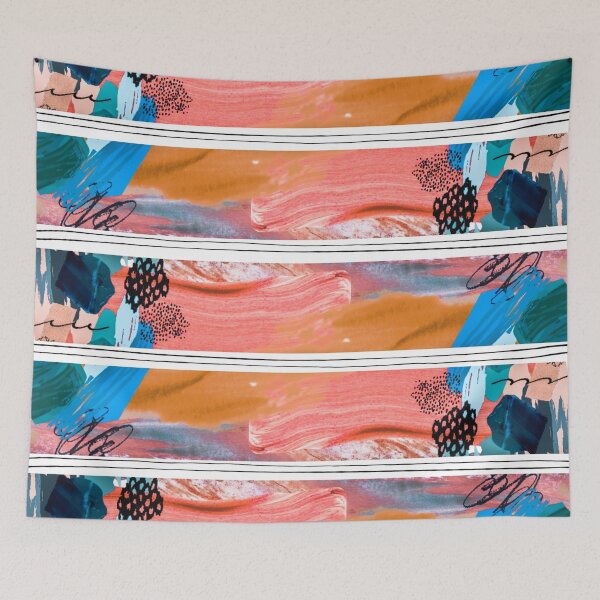 Item preview, Acrylic Stripped Collage  designed and sold by Designs By YL.