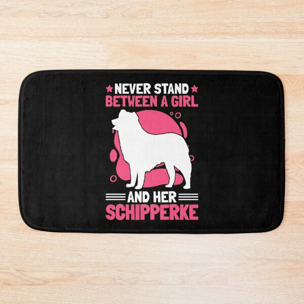 Item preview, Girl with Schipperke Belgian Shepherd Dog designed and sold by madgrfx.