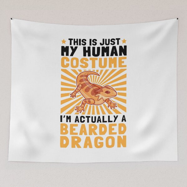 Item preview, Bearded dragon costume agamen lizard owner gift designed and sold by madgrfx.