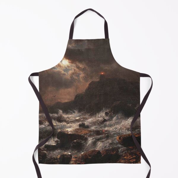 Item preview, Norwegian Coast by Moonlight - Andreas Achenbach designed and sold by Vintage Designs +.