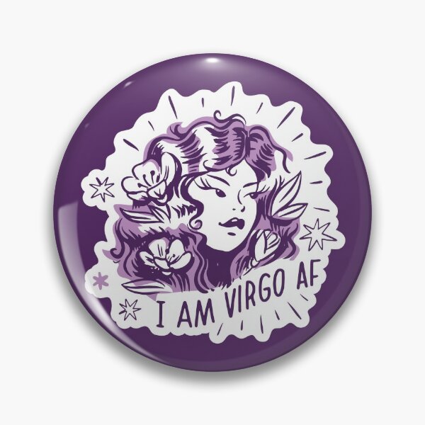 Item preview, Virgo Quotes I am Virgo AF Zodiac Sign Astrology designed and sold by TamGustam.