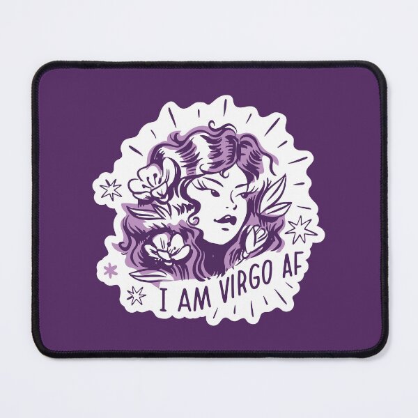 Item preview, Virgo Quotes I am Virgo AF Zodiac Sign Astrology designed and sold by TamGustam.